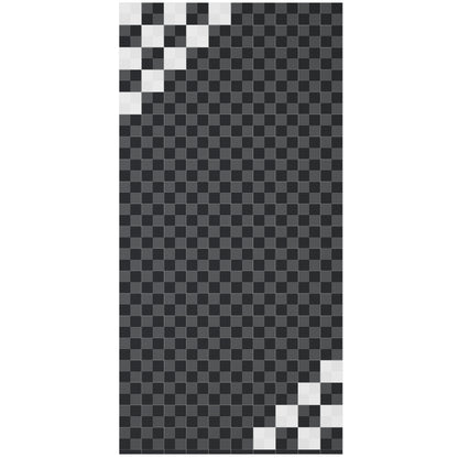 Chequered Corner Styled Single Garage Floor Kit Garage Flooring Pack Versoflor