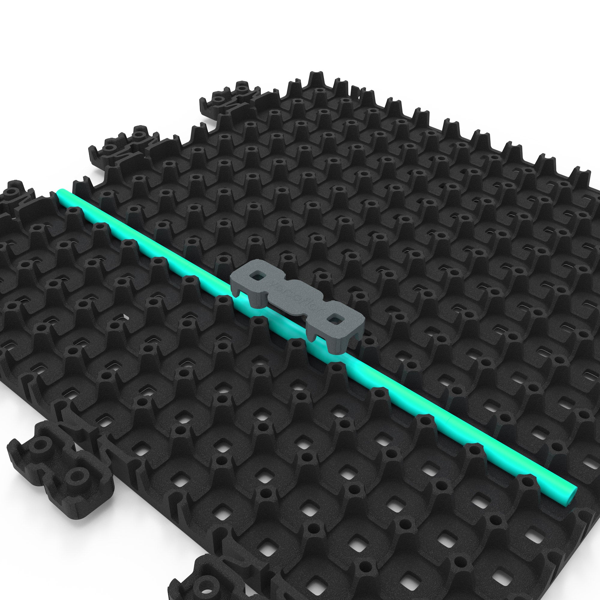 Versoflor Interlocking Floor Tile Cable Clips Pack of 10 Connectors and Clips Versoflor