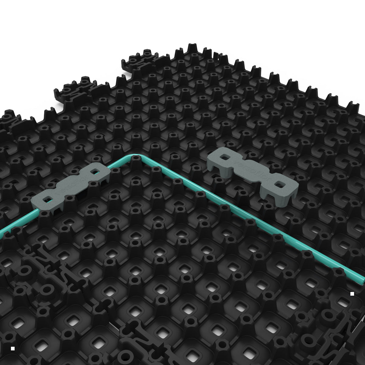 Versoflor Interlocking Floor Tile Cable Clips - Pack of 10 Connectors and Clips Versoflor