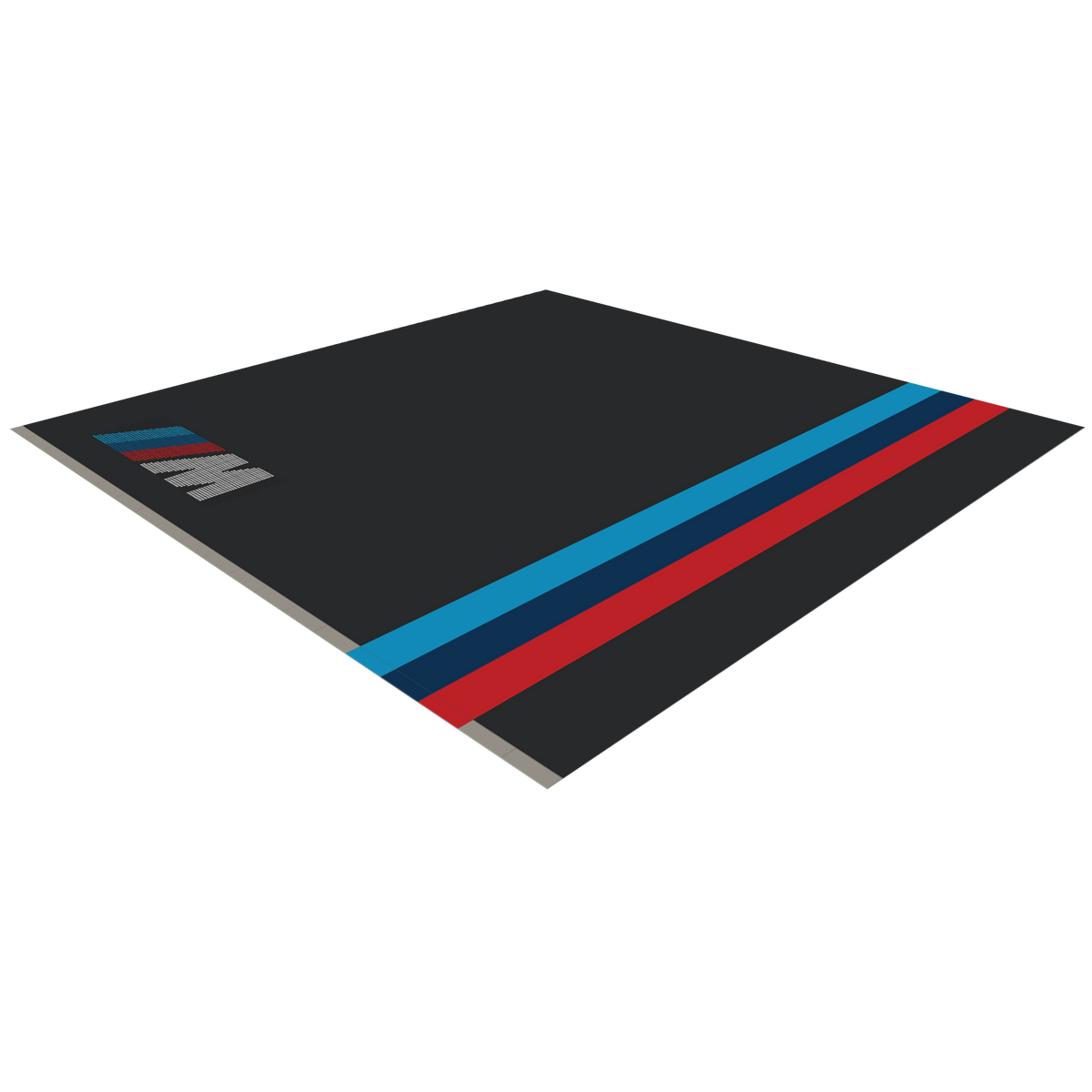 Versoflor UPFLOR Floor Tile Double Garage Floor Kit: BMW M Sport Charcoal Black Bundle Versoflor