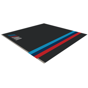 Versoflor UPFLOR Floor Tile Double Garage Floor Kit: BMW M Sport Charcoal Black Bundle Versoflor