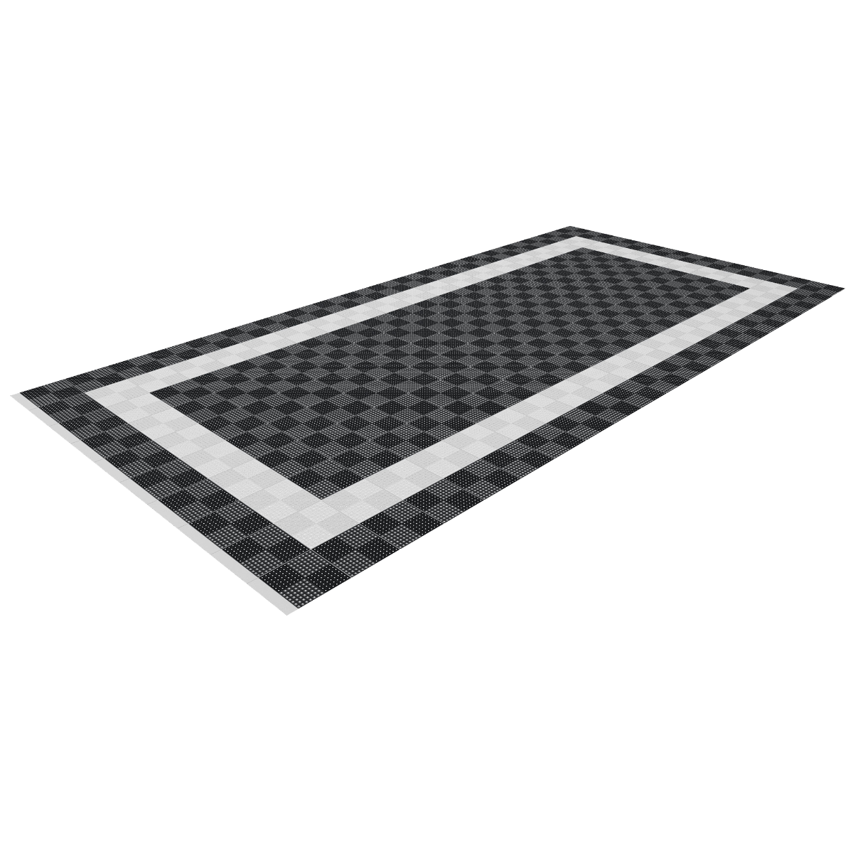 Inner Frame Single Garage Flooring Kit | Versoflor Garage Flooring Pack Versoflor