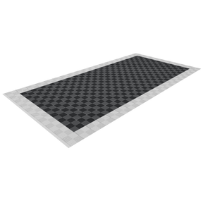 Full Garage Kit of Versoflor Upflor with outer border Garage Flooring Pack Versoflor