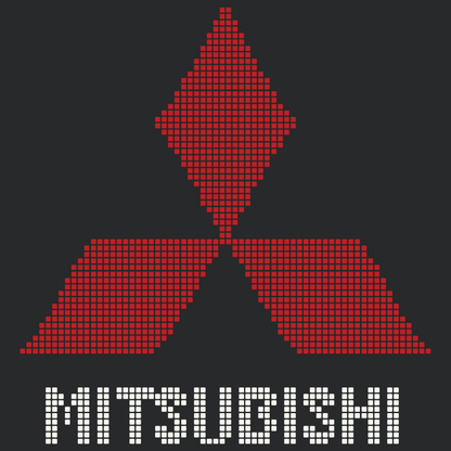 Mitsubishi Style Graphics Upgrade Kit for your Garage Floor mosaic kits Versoflor