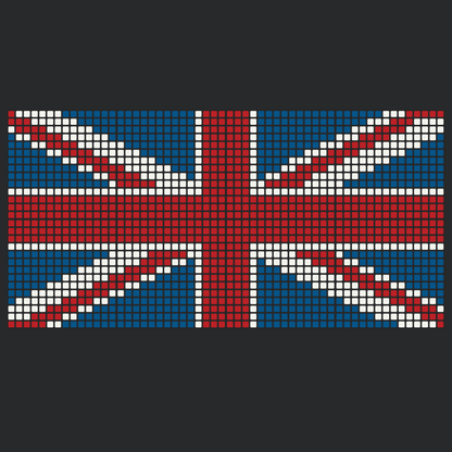 Union Flag Style Graphics Upgrade Kit for your Garage Floor mosaic kits Versoflor