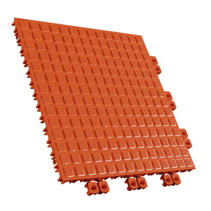 TASKFLOR® - Interlocking Floor Tile Pumpkin Orange (pack of 9) Tiles - Taskflor versoflor-ltd   
