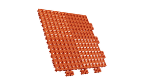 UPFLOR® - Pumpkin Orange (pack of 9) Tiles - Upflor versoflor-ltd   