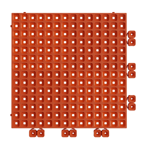 UPFLOR® - Pumpkin Orange (pack of 9) Tiles - Upflor versoflor-ltd Default Title  