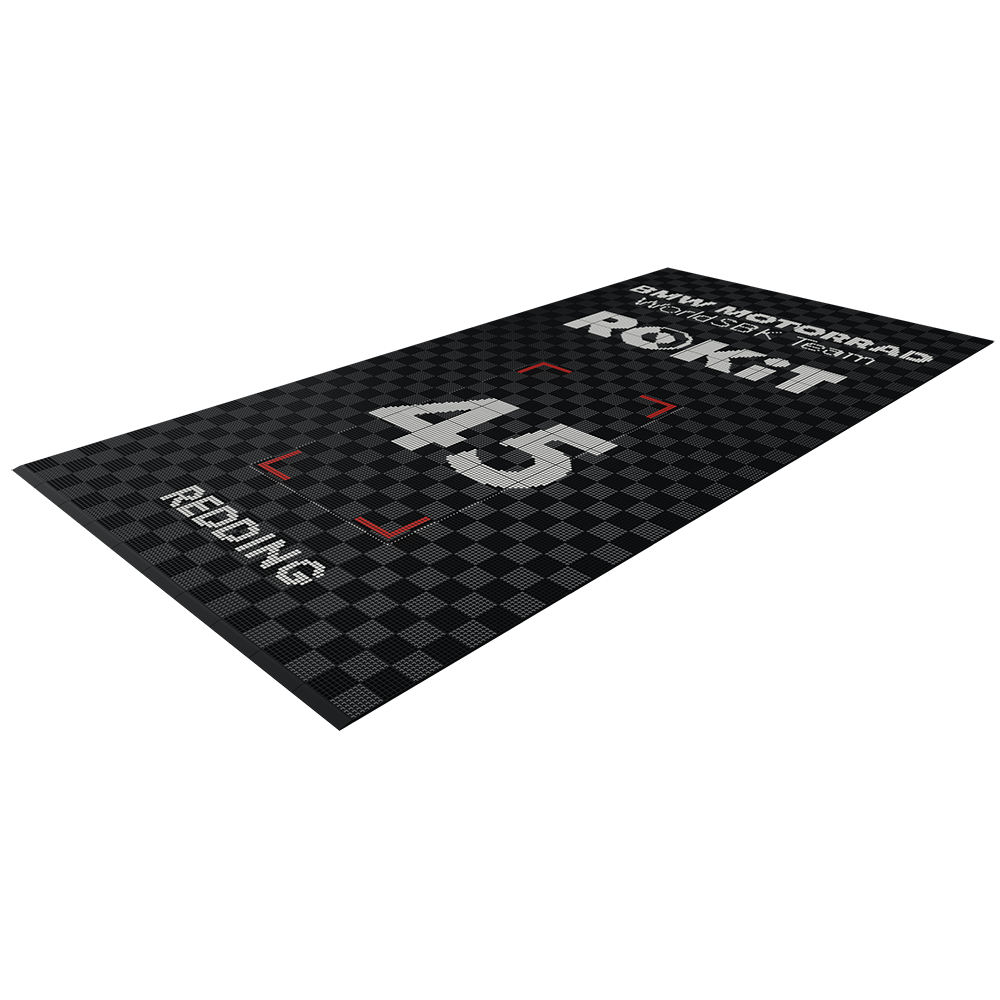 Shaun Muir Racing - Scott Redding - Garage Floor Pack Garage Flooring Pack Versoflor 6x3m Single Garage with LEDs  