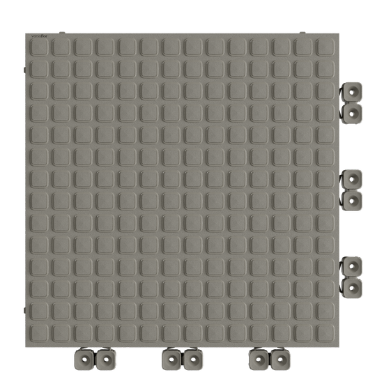 TASKFLOR® - Interlocking Floor Tile Mid Grey (pack of 9) Tiles - Taskflor versoflor-ltd Default Title  