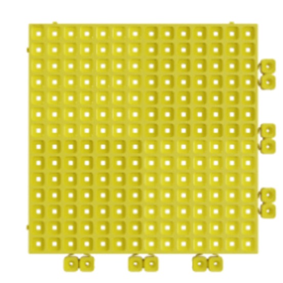 UPFLOR® - Interlocking Floor Tile Sulphur Yellow (pack of 9) Tiles - Upflor versoflor-ltd   
