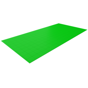 Single Colour - Full Garage Pack Kit of Taskflor® Garage Flooring Pack Versoflor Single Garage - No LEDs Bright Green 