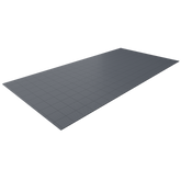 Single Colour - Full Garage Pack Kit of Taskflor® Garage Flooring Pack Versoflor Single Garage - No LEDs Dark Grey 