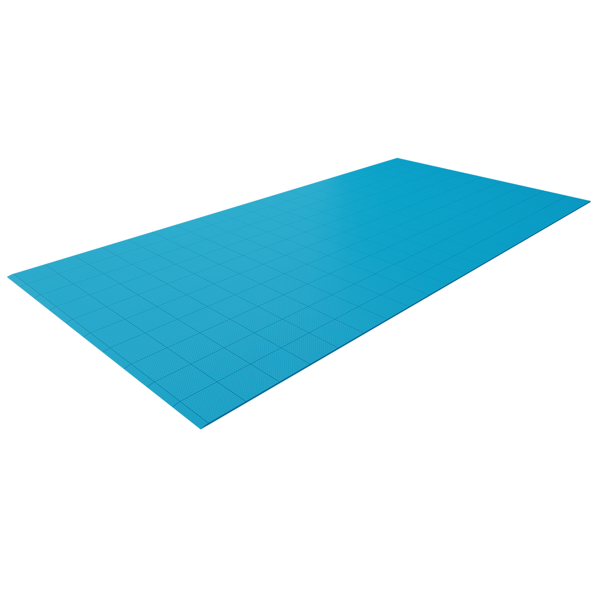 Single Colour - Full Garage Pack Kit of Taskflor® Garage Flooring Pack Versoflor Single Garage - No LEDs Light Blue 
