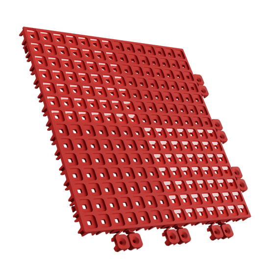 UPFLOR® - Interlocking Floor Tile Mars Red (pack of 9) Tiles - Upflor versoflor-ltd   