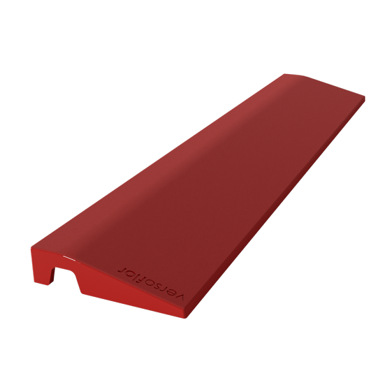 Versoflor Interlocking Floor Tile Edge Strips - Mars Red Edges and Corners Versoflor   