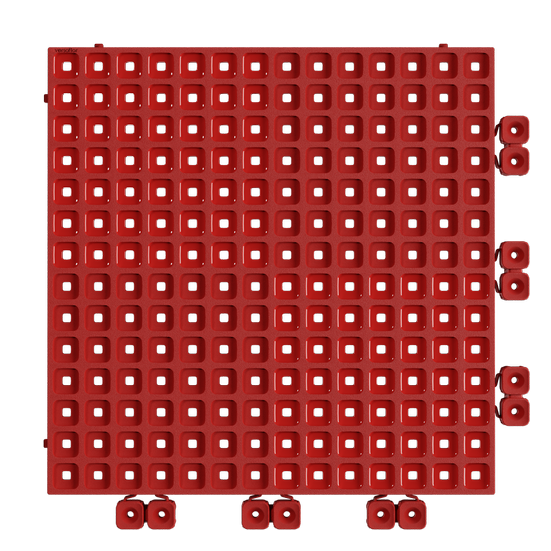 UPFLOR® - Interlocking Floor Tile Mars Red (pack of 9) Tiles - Upflor versoflor-ltd   