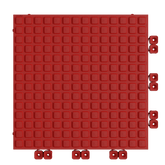 TASKFLOR® - Interlocking Floor Tile Mars Red (pack of 9) Tiles - Taskflor versoflor-ltd   