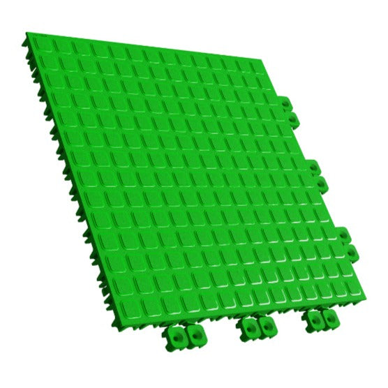 TASKFLOR® - Interlocking Floor Tile Bright Green (pack of 9) Tiles - Taskflor versoflor-ltd   