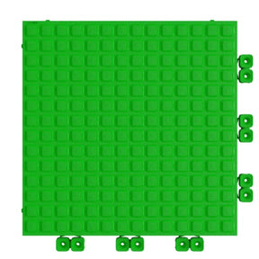 TASKFLOR® - Interlocking Floor Tile Bright Green (pack of 9) Tiles - Taskflor versoflor-ltd   