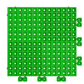 UPFLOR® - Interlocking Floor Tile Bright Green (pack of 9) Tiles - Upflor versoflor-ltd   
